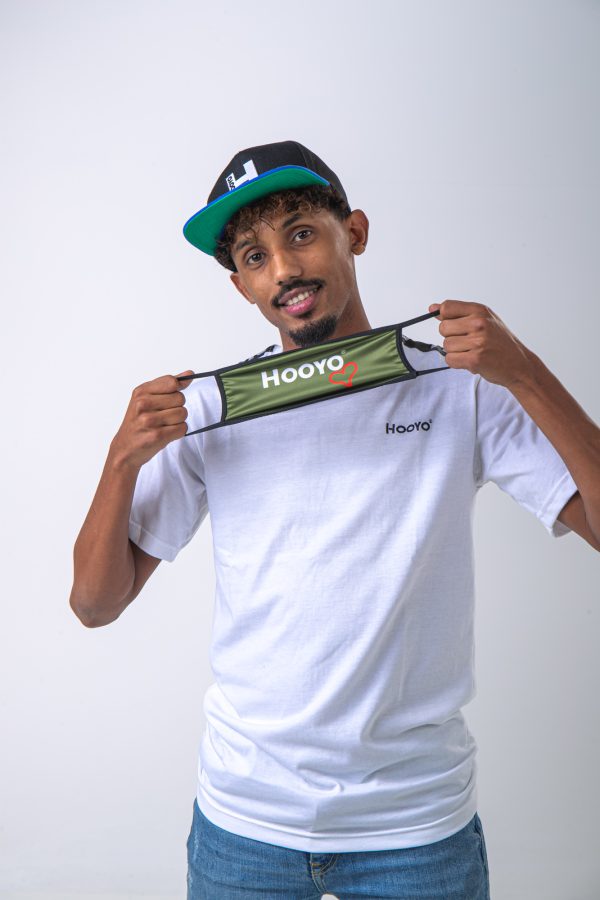 Hooyo Sleeves Stripe T-shirt Man White - Image 14