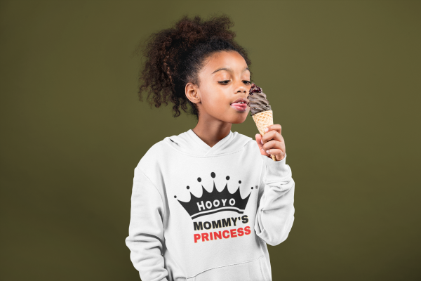 Mommy's Princess Hoodie For Girl - Image 2